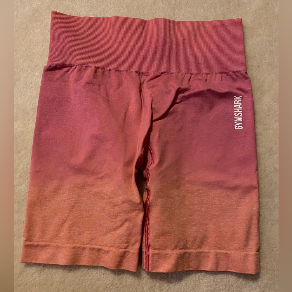 Gymshark ombré workout shorts like new great condition